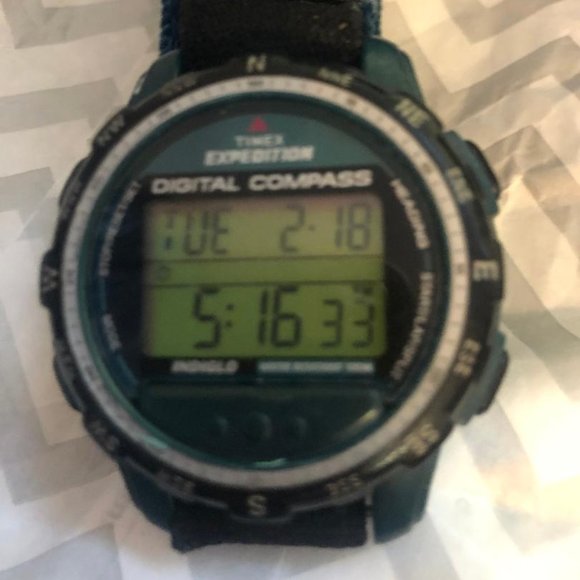 timex digital indiglo